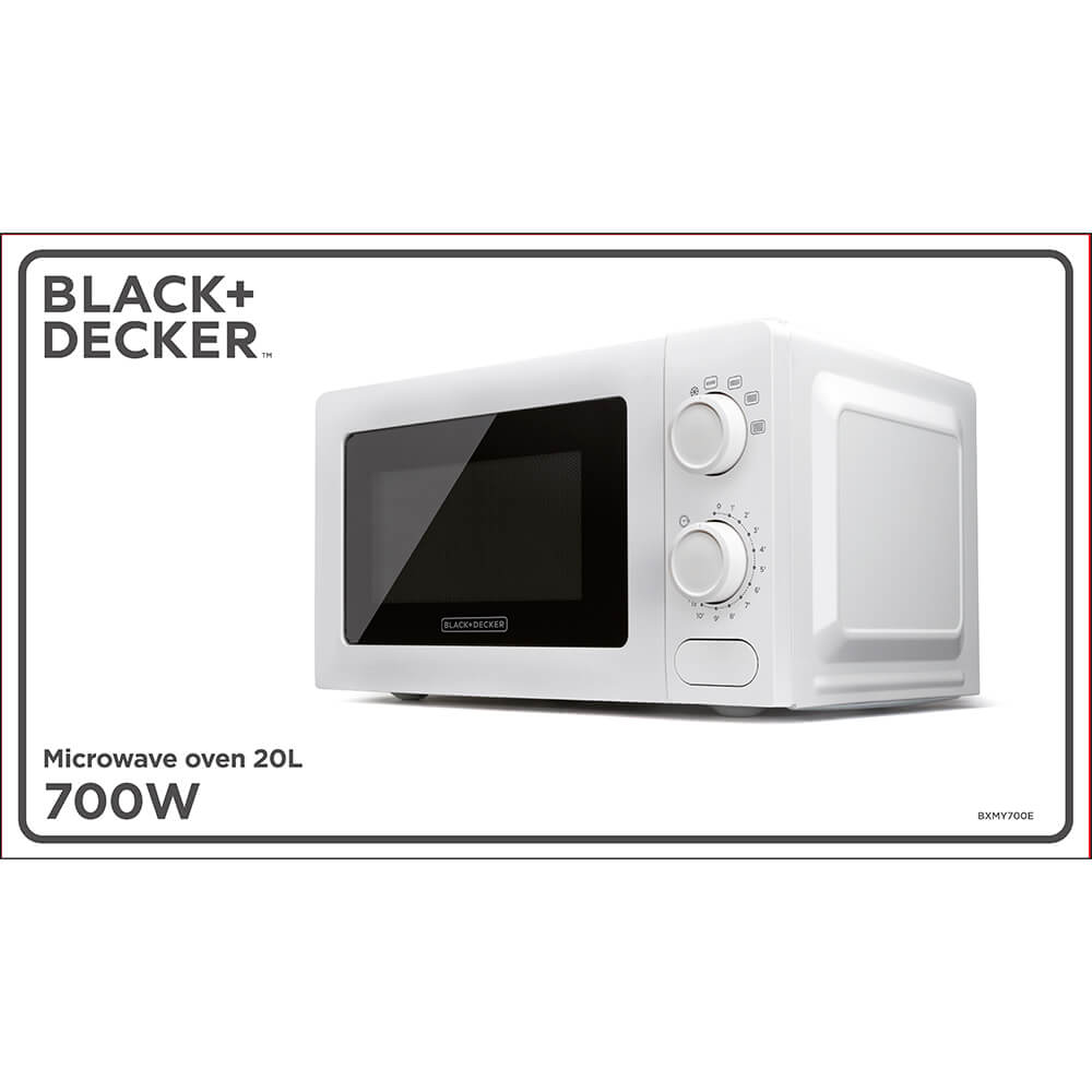 Black & Decker Microwave 20L - 700W