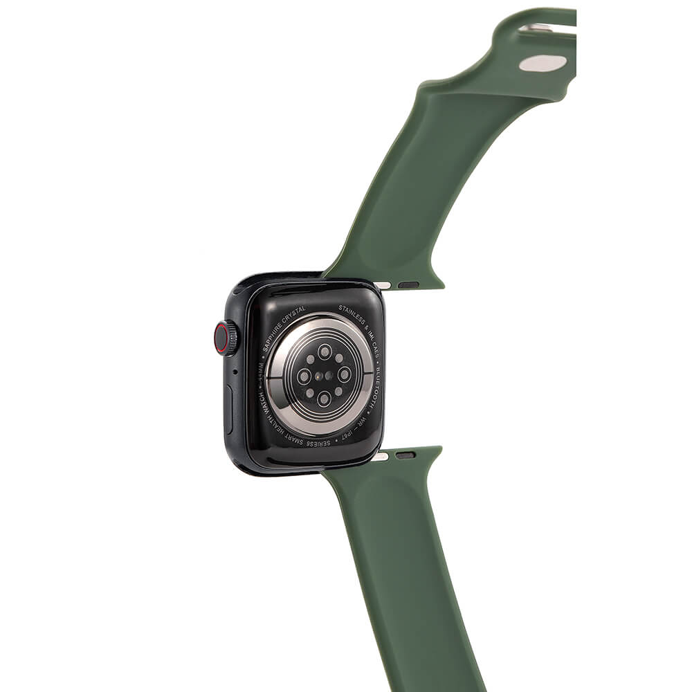 Olive green apple watch band 44mm deals