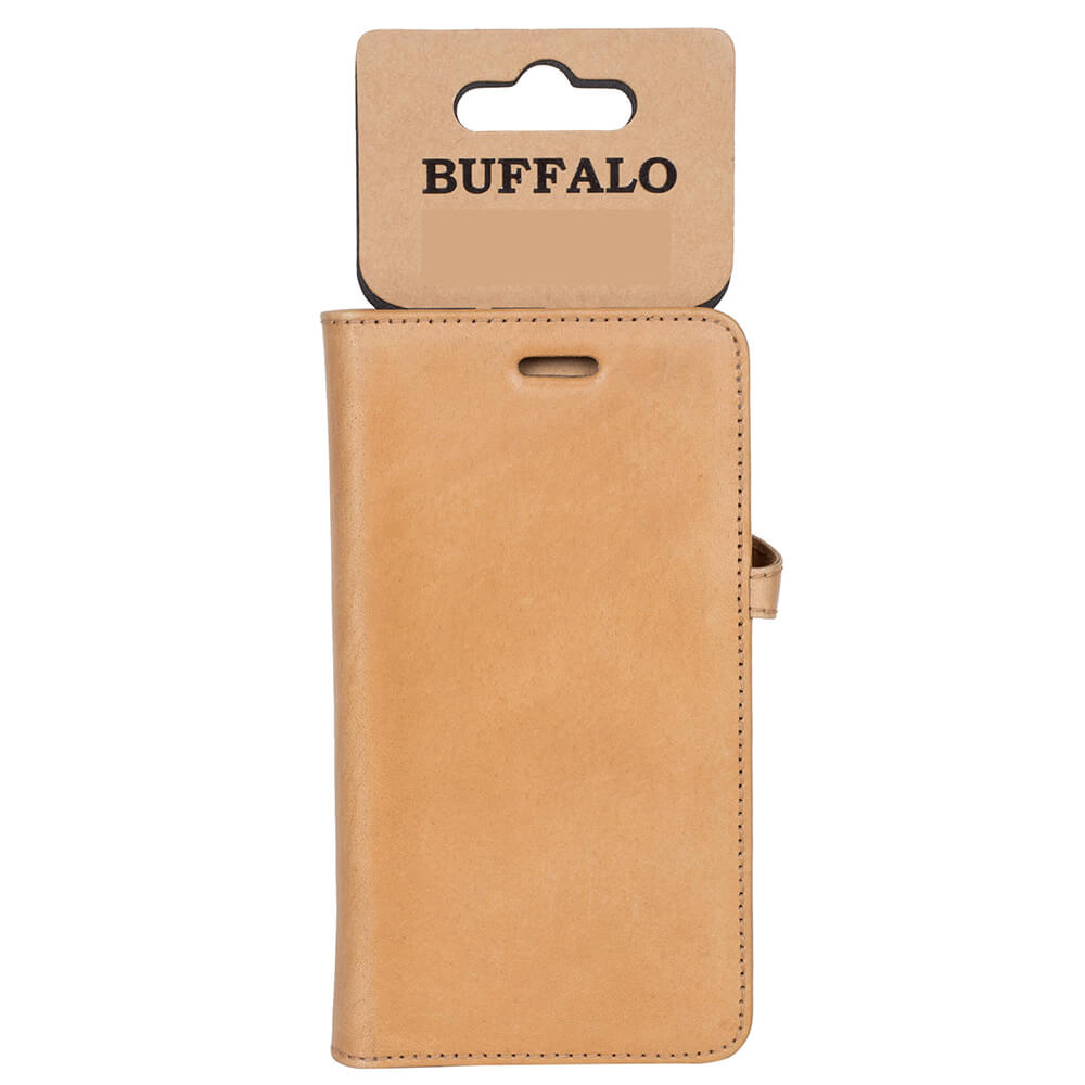 Wallet iPhone X / XS Cognac - buffalo