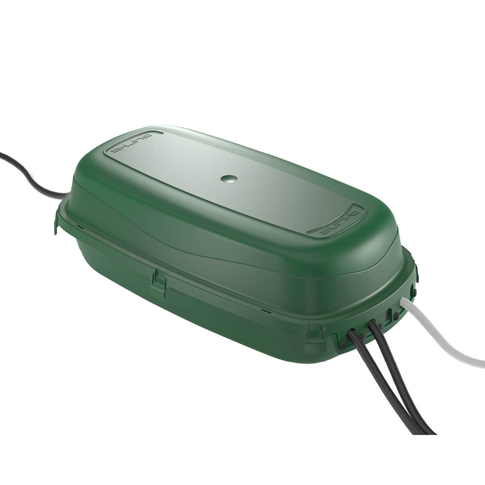 Outdoor Cable Box Weatherproof Green