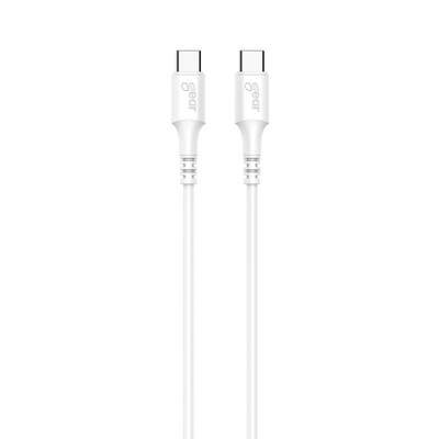 Kabel USB-C till USB-C 2.0 1m Kabel Vit